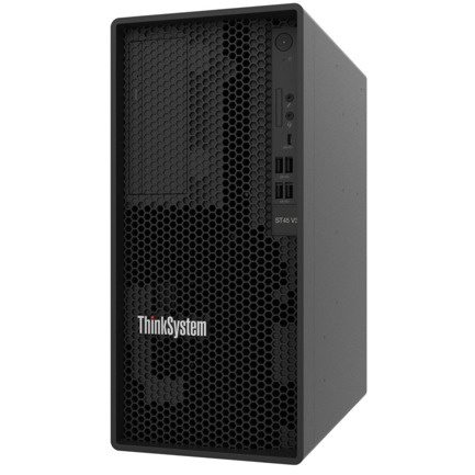 Servidores | LENOVO 7DH5A038LA — Servidor ST45 V3, AMD Epyc 4124P, 16GB DDR5, 2TB, máx. 2TB, 2.5/3.5", NVMe/SAS/SATA, Torre (1S) - no Sistema Operativo Instalado