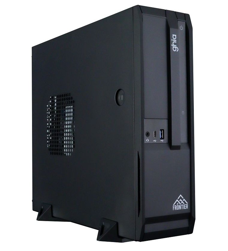 PC's de Escritorio | GHIA PCGHIA-3616 — Computadora Frontier Slim 2.0, Intel N100, 8GB, 128GB SSD, Windows 11 Pro + Teclado/Mouse