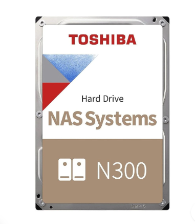 Discos Duros para NAS | TOSHIBA HDWG62CUZSVA — Disco Duro para NAS N300 3.5", 22TB, SATA III, 6 Gbit/s, 7200RPM 512MB Caché