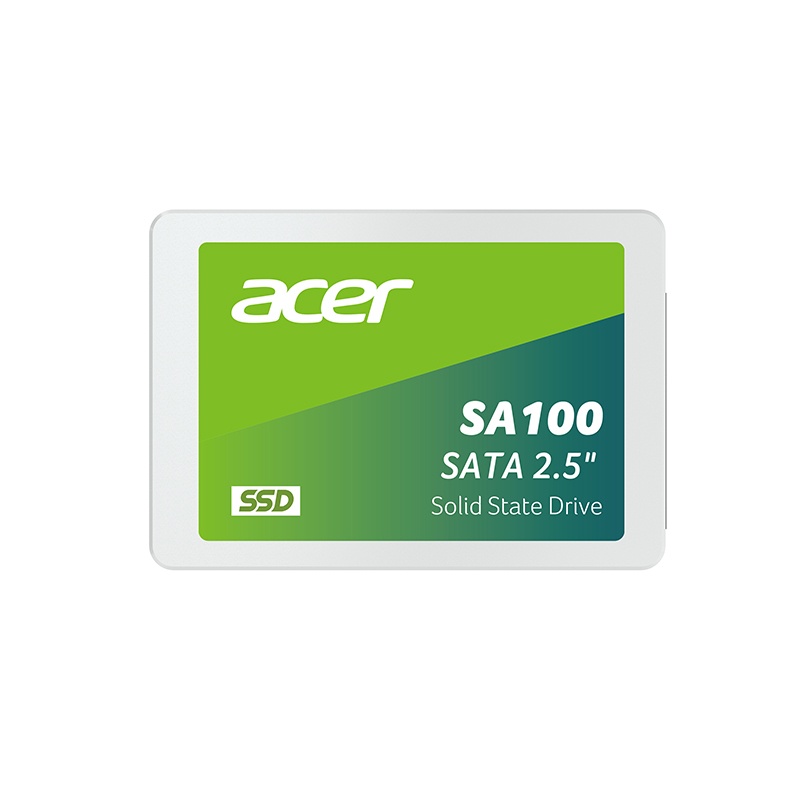 SSD | ACER BL.9BWWA.103 — SSD SA100, 480GB, 2.5", SATA III, 500MB/s Escritura, 560 MB/s Lectura