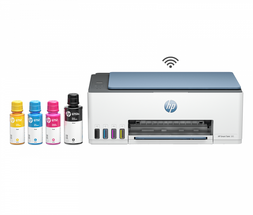 Multifuncionales | HP 1F3Y4A — Multifuncional Smart Tank 585, Color, Inyección de Tinta, Tanque de Tinta, Inalámbrico, Print/Copy/Scan