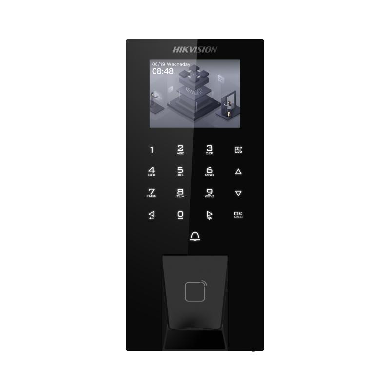 Lectores de Huella Digital | HIKVISION DS-K1T807MBFWX-E1 — Lector de Huella Digital , RJ-45, 5.000 Huellas