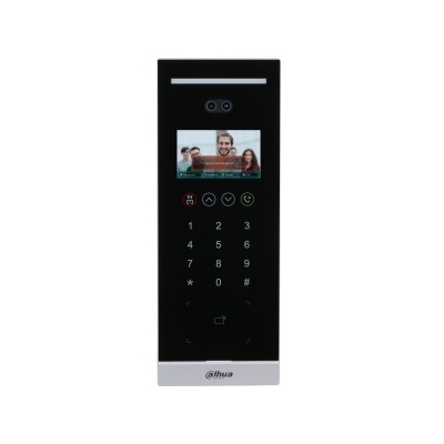 Videoporteros | DAHUA VTO6531H — Videoportero con Reconocimiento Facial, Alámbrico, Negro