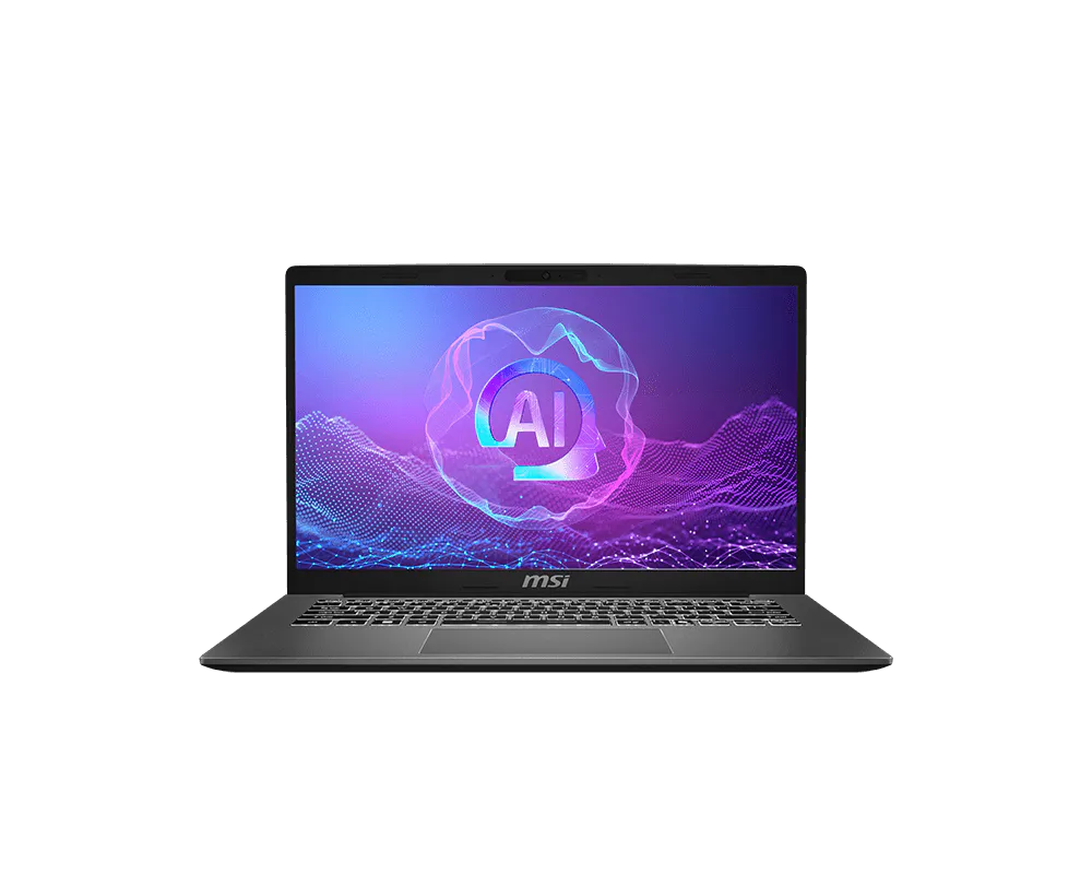 Laptops | MSI MODERN A14 AI F2HMG-008MX — Laptop Modern A14 AI F2HMG, 14" 1920x1080 Full HD, AMD Ryzen 7 250, 16GB, 512GB SSD, Windows 11 Pro, Español