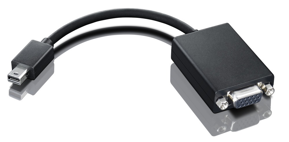 Adaptadores Video DisplayPort | LENOVO 0A36536 — Adaptador mini-DisplayPort - VGA, Negro