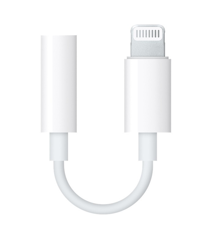 Adaptadores / Cables para Apple | APPLE MMX62AM/A — Adaptador Lightning Macho - 3.5mm Hembra, Blanco, para iPod/iPhone/iPad