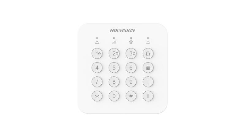 Teclados y Controles Remoto | HIKVISION DS-PK201B-WB — Teclado , 16 Botones, RF inalámbrico