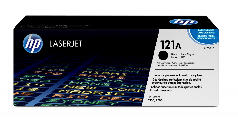 Tóner | HP C9700A — Tóner 121A Negro, 5.000 Páginas