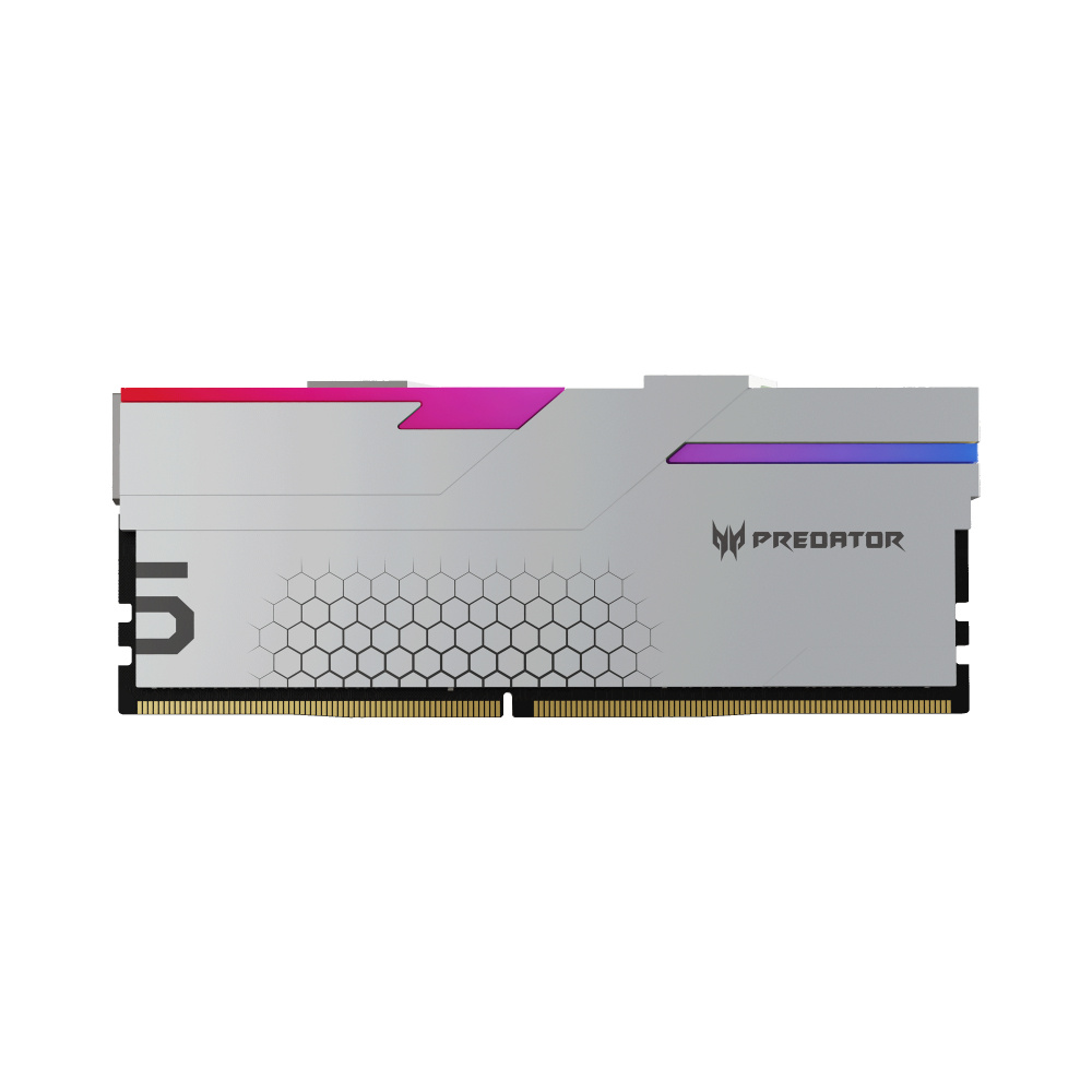 Memorias RAM para PC | ACER BL.9BWWR.401 — Kit Memoria RAM Predator Hermes DDR5, 6800MHz, 32GB - 2 x 16GB, CL32, XMP, Plata