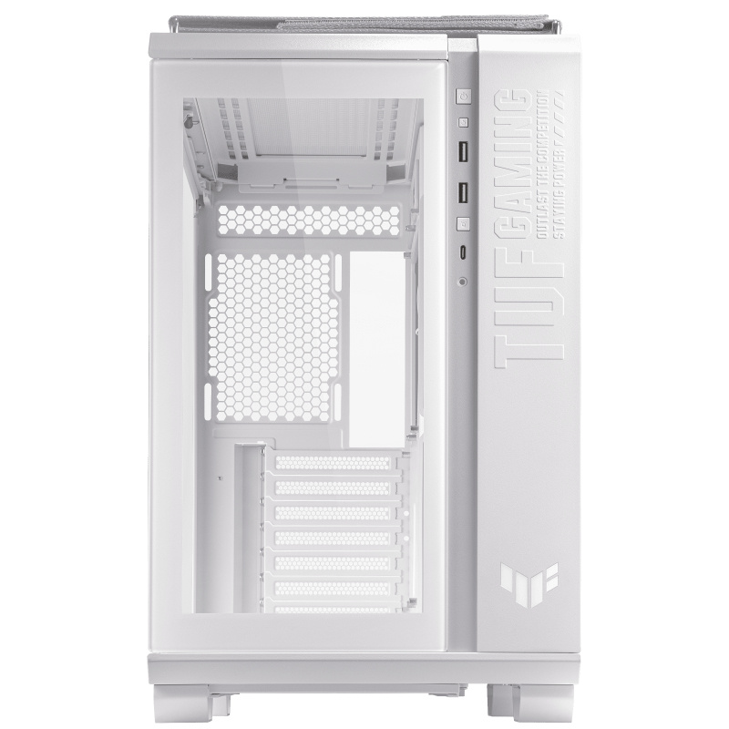 Gabinetes | ASUS 90DC0093-B08000 — Gabinete TUF Gaming GT502, Midi-Tower, ATX/Micro-ATX/Mini-ITX, USB 3.0, sin Fuente, sin Ventiladores Instalados, Blanco