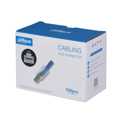Jacks de Red | DAHUA DH-PFM976-631-PT — Jack de Red Cat6 UTP, Transparente, 100 Piezas