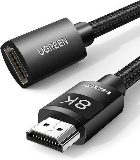Cables de Audio / Video HDMI | UGREEN 40447 — Cable HDMI 2.1 Macho - HDMI Hembra, 48 Gbit/s, 1 Metro