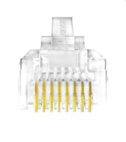 Conectores | HIKVISION DS-1M6UA-30U — Conector RJ-45 , Cat6, 100 Piezas