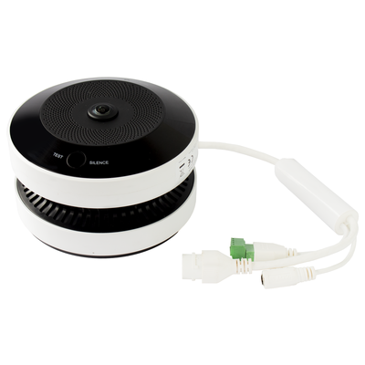 Cámaras de Seguridad IP | HIKVISION HF-VS409 — Cámara de Seguridad IP Fisheye IR para Interiores , Alámbrico, 2560 x 1440 Pixeles, Día/Noche