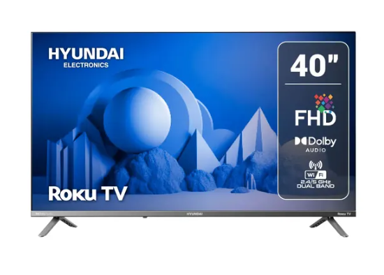 Pantallas | HYUNDAI 7707138047565 — Smart TV LED HYLED4027RiM 40", 4K Ultra HD, Negro