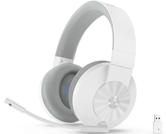 Audífonos | LENOVO GXD1C98345 — Audífonos Gamer con Micrófono Legion H600, Cancelación de Ruido, Inalámbrico, USB, para PC, Gris