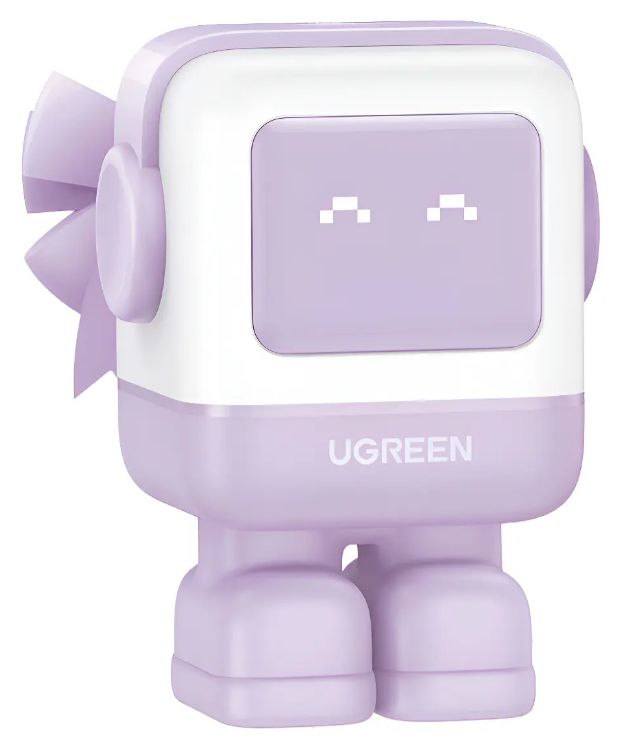 Cargadores de Dispositivos Móviles | UGREEN 35314B — Cargador de Pared RobotGaN, 65W, 12V, 1 x USB-A 2 x USB-C