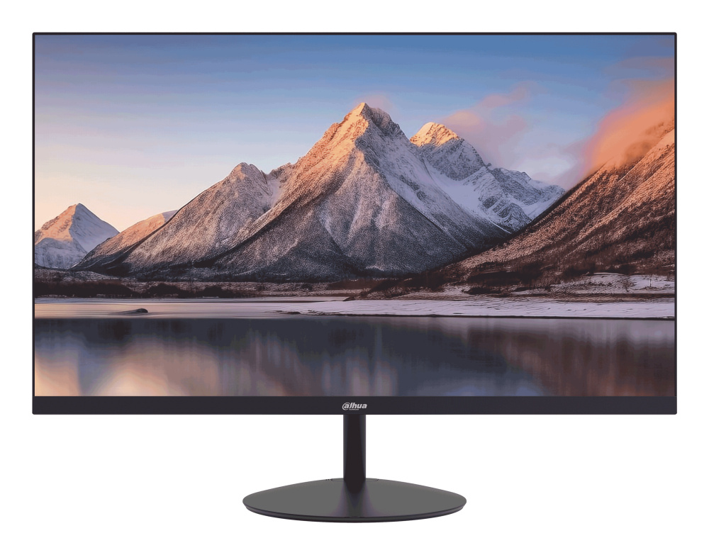 Monitores CCTV | DAHUA DHI-LM22-A200Y — Monitor LED 21.4" para Videovigilancia, HDMI/VGA, 1920x1080 Full HD