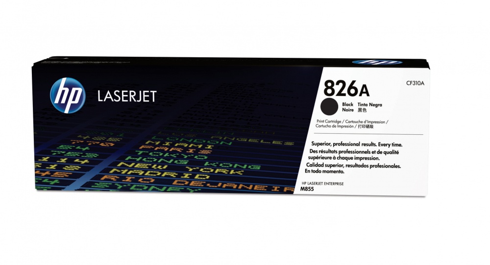 Tóner | HP CF310A — Tóner 826A Negro, 29.000 Páginas