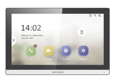 Accesorios para Videoporteros | HIKVISION DS-KH6352-WTDE6 — Monitor IP 7" , Inalámbrico