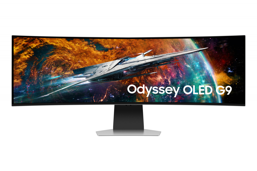 Monitores | SAMSUNG LS49CG950SLXZX — Monitor Gamer Curvo QD-OLED 49", 5120x1440, FreeSync, 240Hz, HDMI/DisplayPort, Bocinas Integradas, Plata