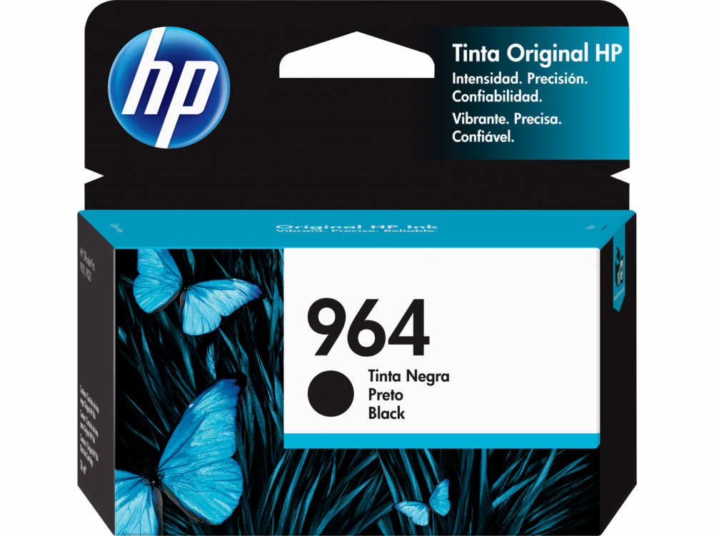 Cartuchos | HP 3JA53AL — Cartucho Negro, 24.09 ml