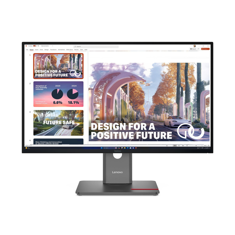 Monitores | LENOVO 64B3GAR2LA — Monitor ThinkVision P27QD-40 LED IPS 27", 2560x1440, 120Hz, HDMI/DisplayPort, Negro