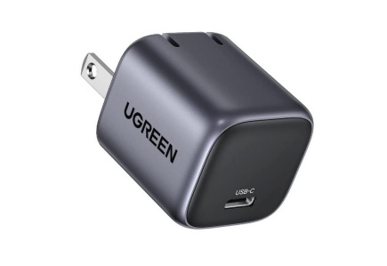 Cargadores de Dispositivos Móviles | UGREEN 90901 — Cargador de Pared Nexode, 30W, 1x USB-C, Gris