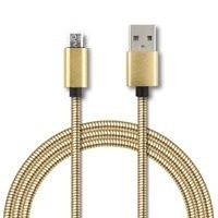 Cables PC USB | GHIA GAC-086 — Cable USB-A Macho - Micro-USB B Macho, 1 Metro