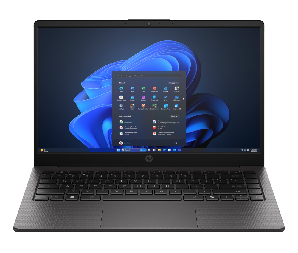 Laptops | HP D42VQAT-BDL-V2 — Laptop 240R G10, 14" 1366x768 HD, Intel Core 3 100U, 24GB, 512GB SSD, Windows 11 Home, Español