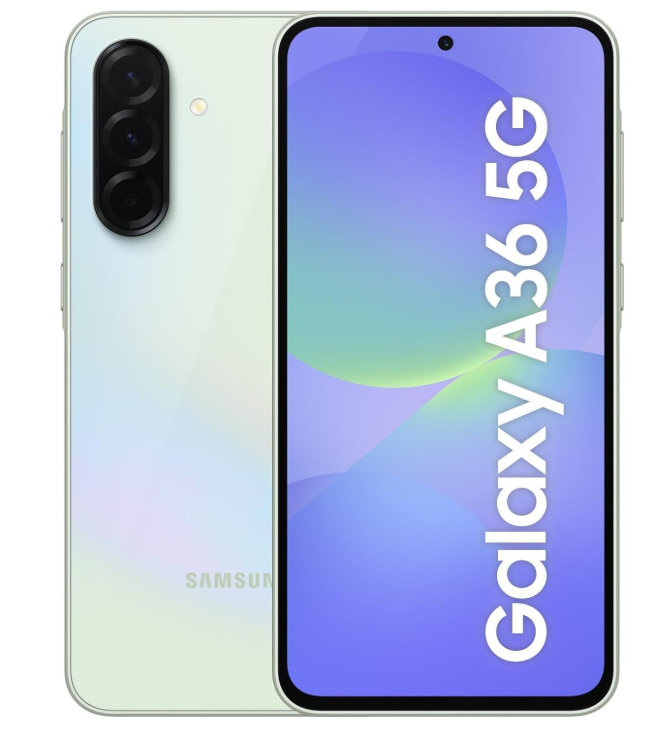 Celulares | SAMSUNG SAM-A36 5G-6+128-VERDE — Galaxy A36 5G 6.7" Dual SIM, 128GB, 6GB RAM, Verde