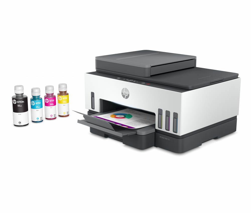 Multifuncionales | HP 4WF66A — Multifuncional Smart Tank 790, Color, Inyección, Inalámbrico, Print/Scan/Copy/Fax