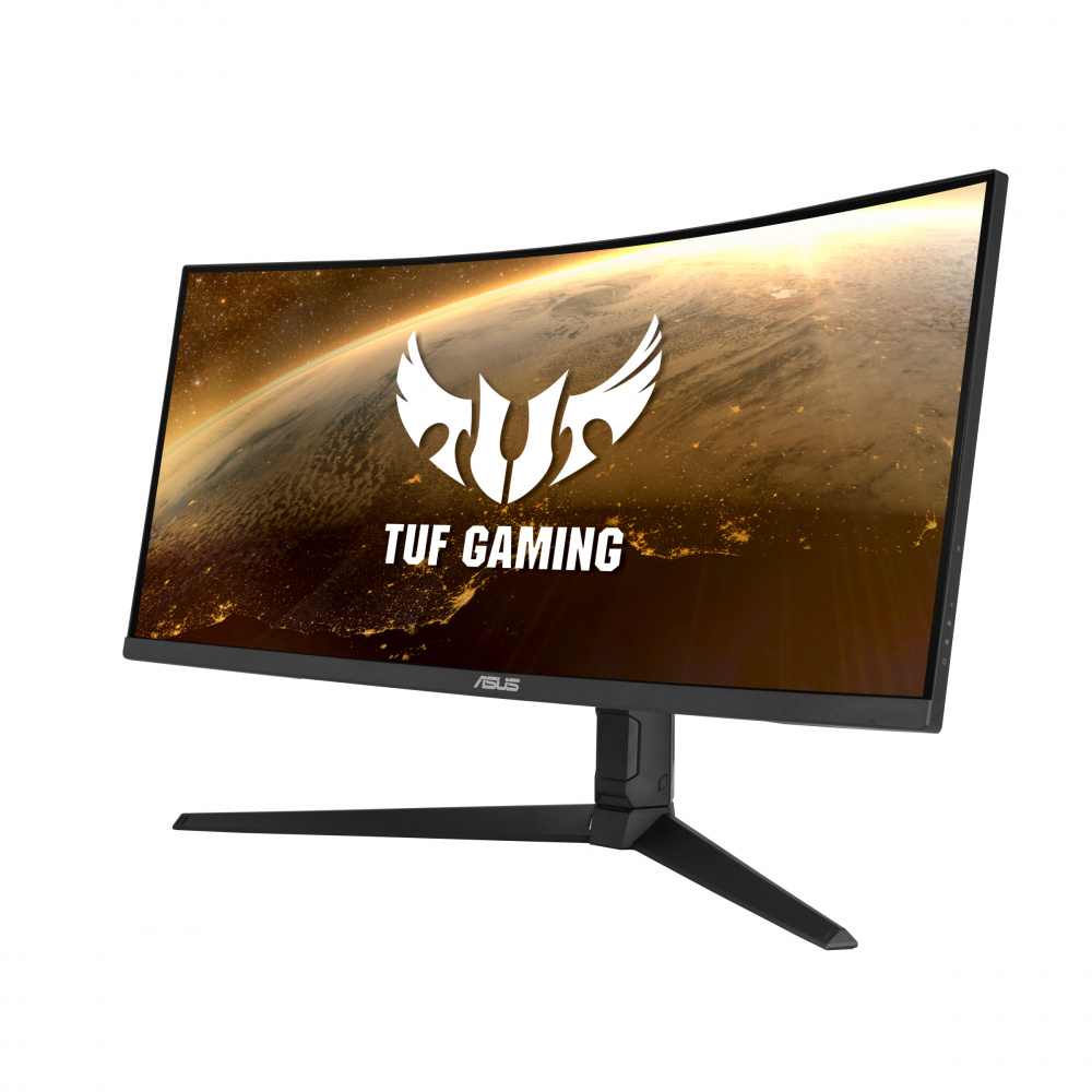 Monitores | ASUS 90LM06F0-B01170 — Monitor Gamer Curvo VG34VQL1B LED VA 34", 3440x1440 Ultra Wide Quad HD, FreeSync, 165Hz, HDMI/DisplayPort, Bocinas Integradas, Negro