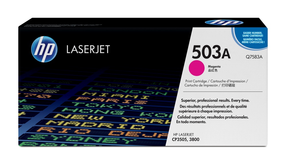 Tóner | HP Q7583A — Tóner 503A Magenta, 6.000 Páginas