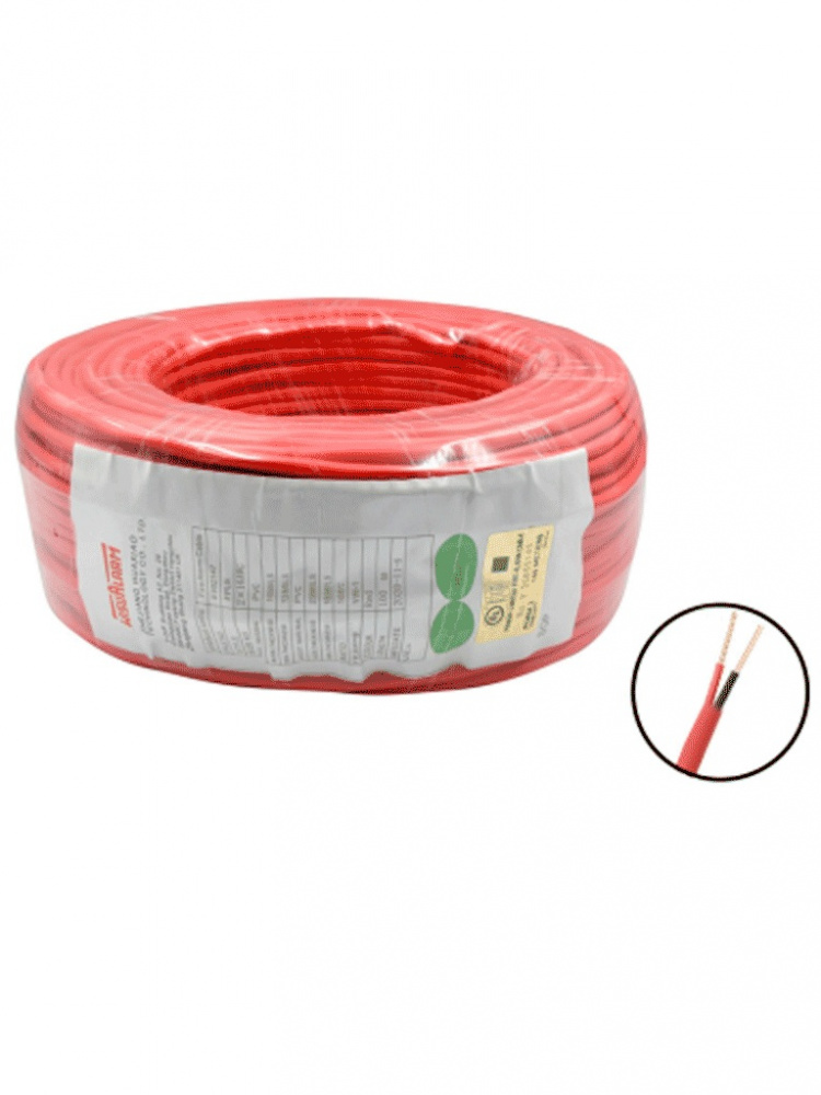 Bobinas de Cable para Alarmas | DAHUA 2X14AWG-U — Bobina de Cable para Alarma , 2 Conductores, 14 AWG, 305 Metros, 1 Pieza