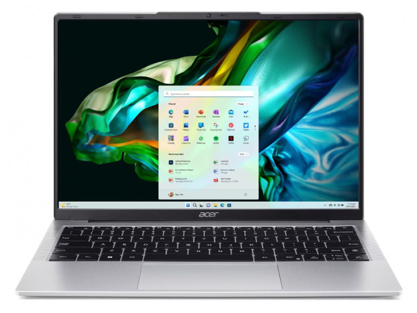 Laptops | ACER NX.D22AL.001 — Laptop Lite 14, 14" 1920x1080 Full HD, Intel Core 3 N355, 8GB, 512GB SSD, Windows 11 Home, Español