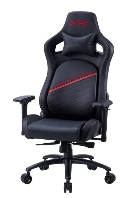 Sillas Gamer | XPG NIMBUS PLUS-GYCWW — Silla Gamer NEXUS, hasta 125kg, Negro/Rojo