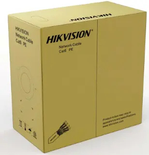 Bobinas de Cable Ethernet | HIKVISION DS-1LN6OUTPE — Bobina de Cable Ethernet Cat6, UTP, 305 Metros