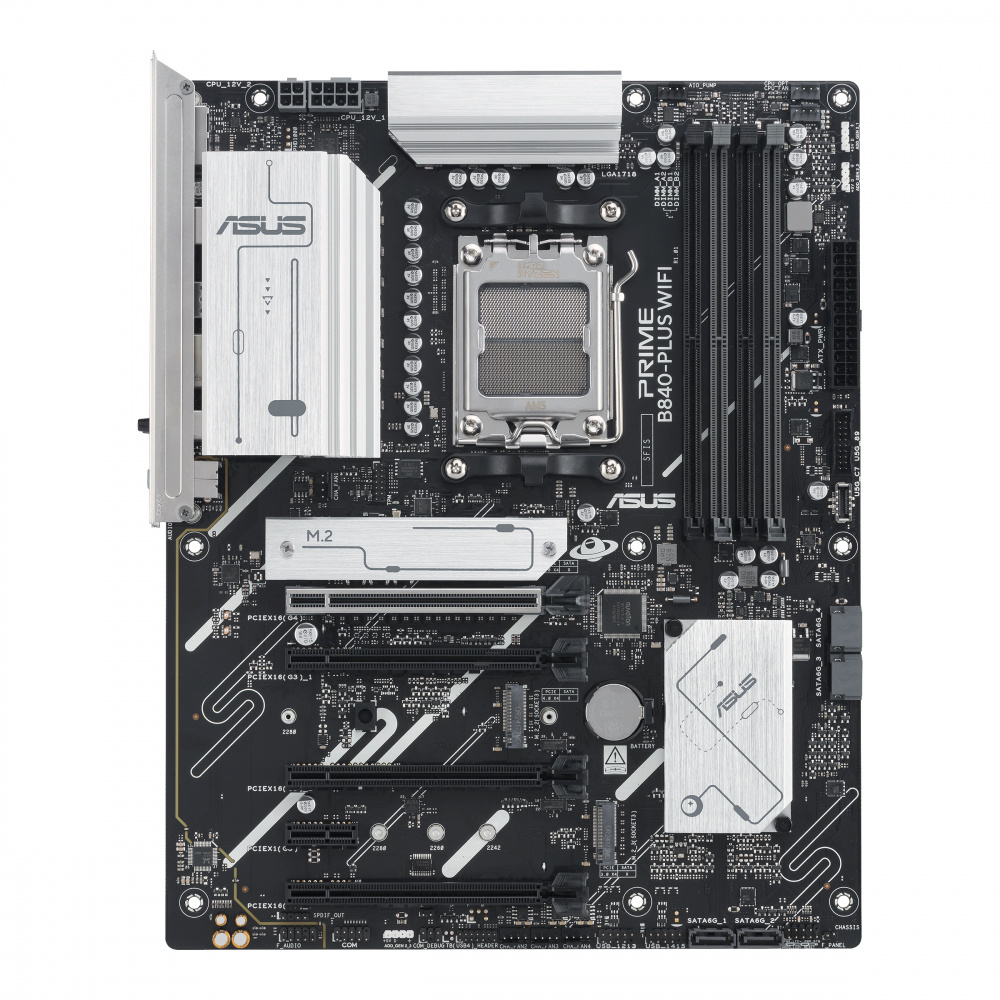 Tarjetas Madre | ASUS PRIME B840-PLUS WIFI-CSM — Tarjeta Madre B840 PLUS, ATX, Socket AM5, AMD B840, 192GB DDR5, HDMI/DP para AMD