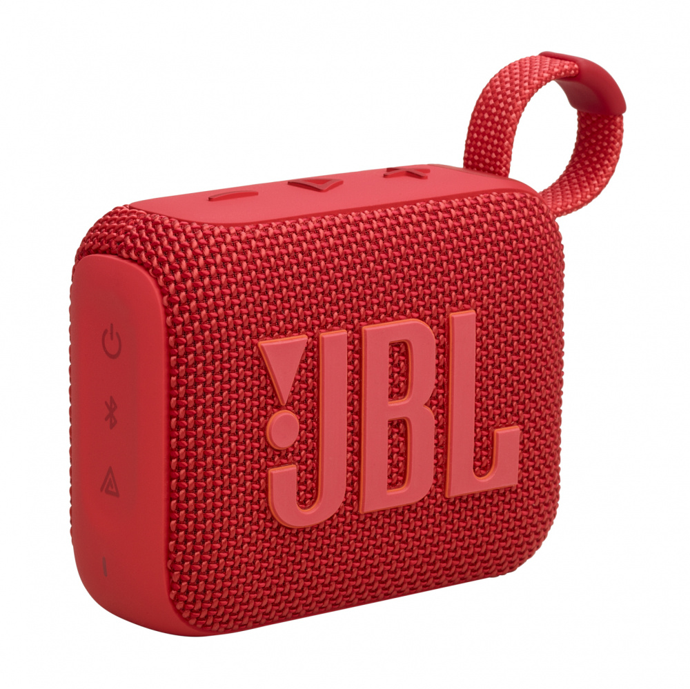 Bocinas Portátiles | JBL JBLGO4RED — Bocina Portátil Go 4, Bluetooth, Inalámbrico, 4.2W RMS, Rojo - Resistente al Agua