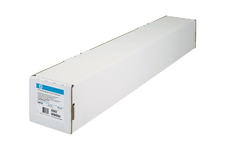 Rollos de Papel para Plotter | HP C3876A — Rollo de Papel Transparencia 61cm x 23 Metros, Blanco
