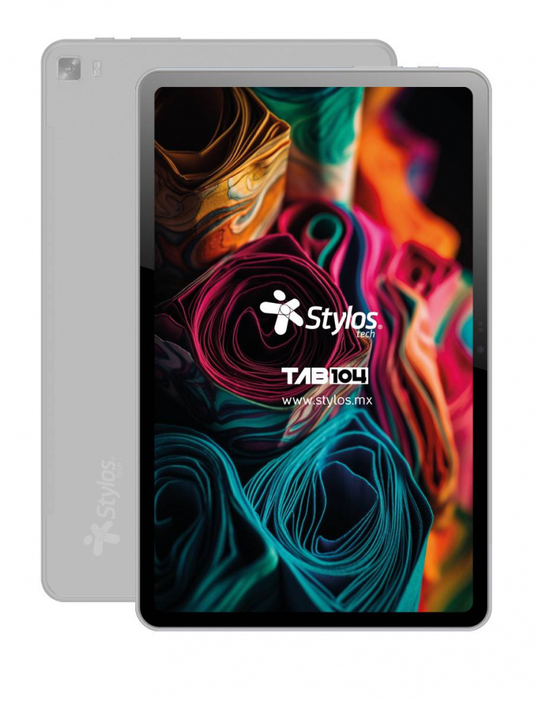 Tablets | STYLOS STTA1041S — Tablet 10.4" 2000x1200, 128GB, 4GB RAM, Android 13, Plata