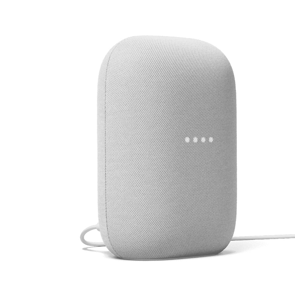 Asistentes de Voz | GOOGLE GA01420-US — Nest Audio Asistente de Voz, Inalámbrico, WiFi, Blanco
