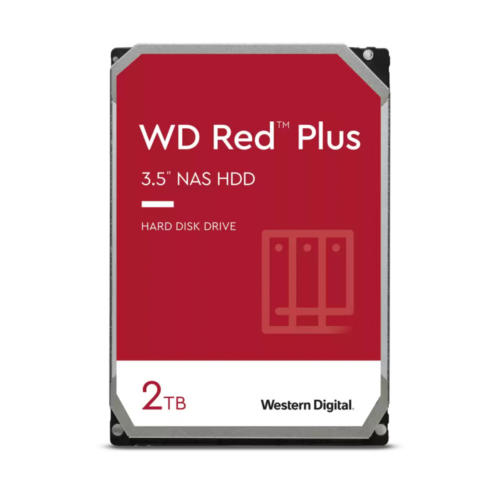 Discos Duros para NAS | WESTERN DIGITAL WD20EFPX — Disco Duro para NAS WD Red 3.5", 2TB, SATA III, 6 Gbit/s, 5400RPM 64MB Caché
