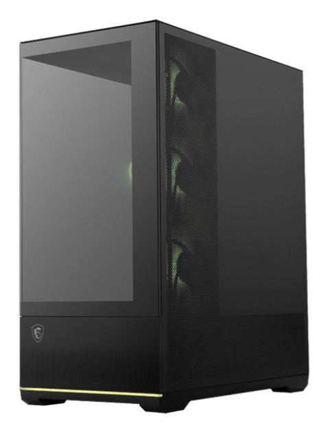 Gabinetes | MSI MAG PANO 110R PZ — Gabinete , Midi-Tower, ATX/Micro-ATX/Mini-ITX, USB 3.0, sin Fuente, 4 Ventiladores Instalados, Negro