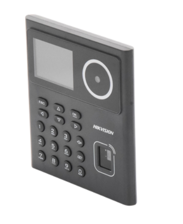 Control de Acceso y Asistencia Biométrico | HIKVISION DS-KAS320 — Control de Acceso y Asistencia Biométrico , 500 Usuarios, 1.000 Huellas, 1.000 Tarjetas, 500 Rostros, USB 2.0