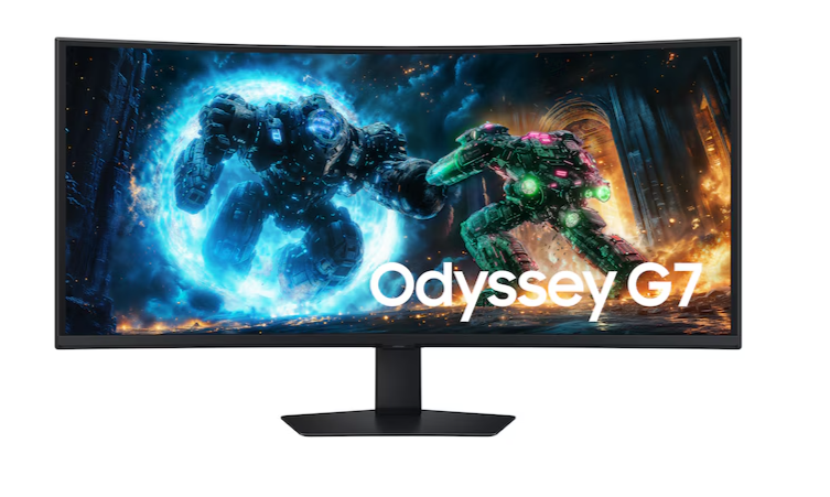 Monitores | SAMSUNG LS40FG750ELXZX — Monitor Gamer Curvo Odyssey G7 LED VA 40", 5120x2160, FreeSync, 180Hz, HDMI/DisplayPort, Negro