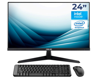 Mini PC's | ASUS PN42BBF-N10016256MTM — Mini PC ExpertCenter PN42, Intel N100, 16GB, 256GB SSD, Windows 11 Prueba,+ Teclado/Mouse/Monitor 24"