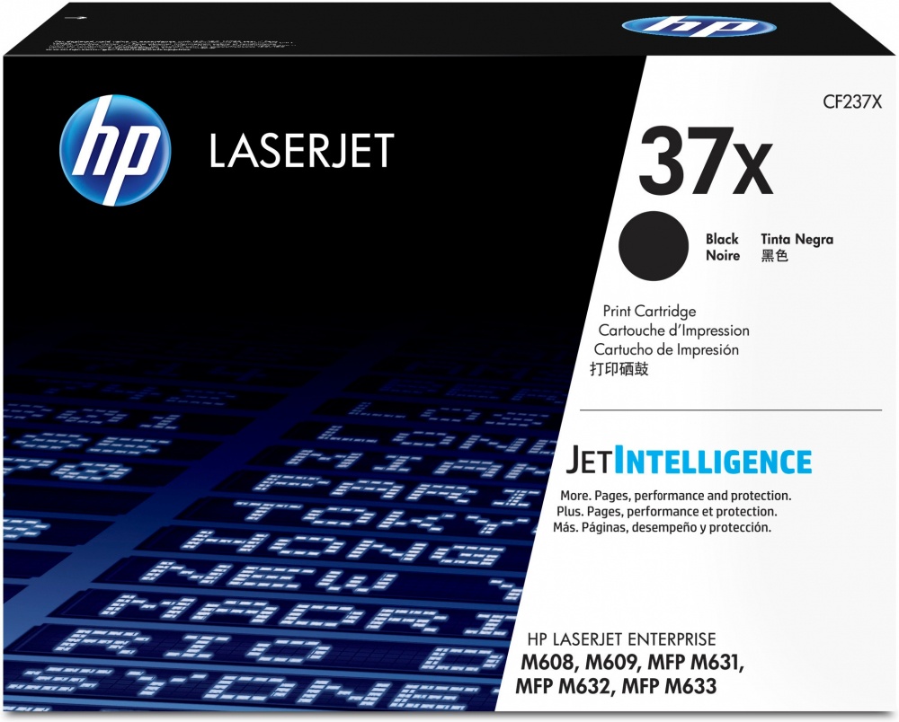Tóner | HP CF237X — Tóner 37X Alto Rendimiento Negro, 25.000 Páginas