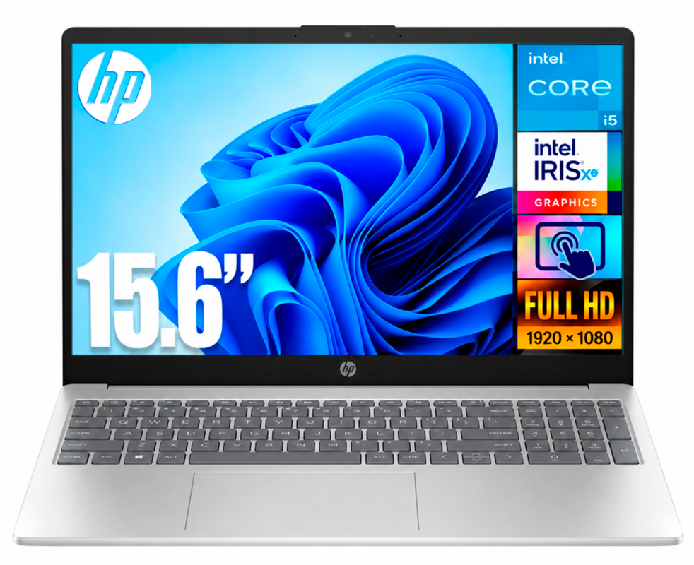 Laptops | HP B8LA9UA-16-ROW — Laptop fd0150wm, 15.6" 1920x1080 Full HD Táctil, Intel Core i5-1334U, 16GB, 512GB SSD, Windows 11 Home, Inglés